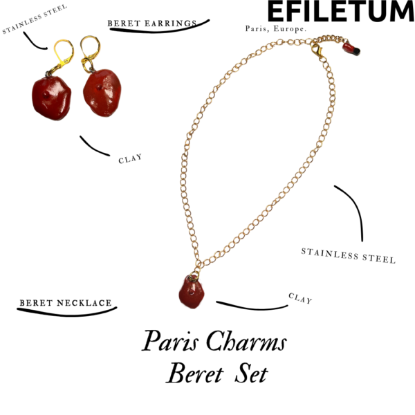 Paris Charms Beret Set