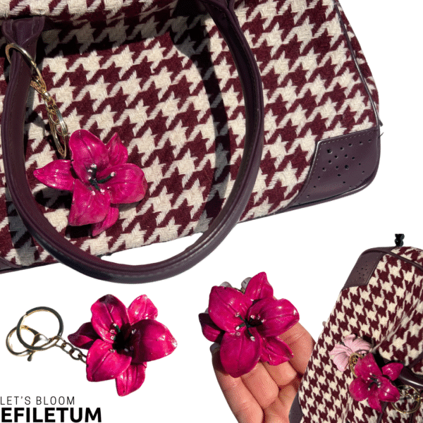 BRELOK DO TOREBKI KWIATEK