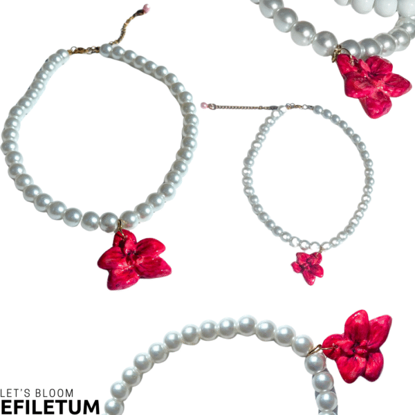 NASZYJNIK STORCZYK RÓŻ