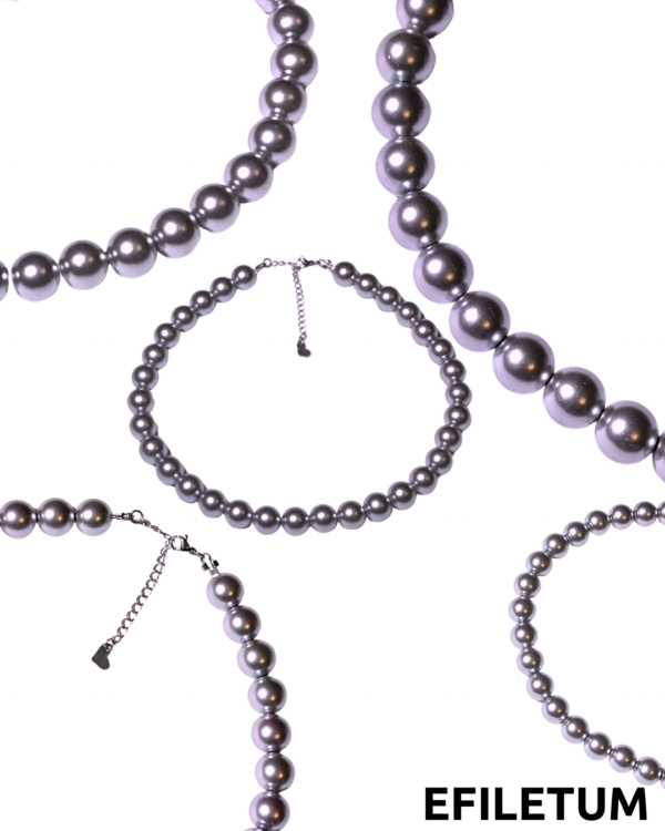 METALLIC PINK NASZYJNIK