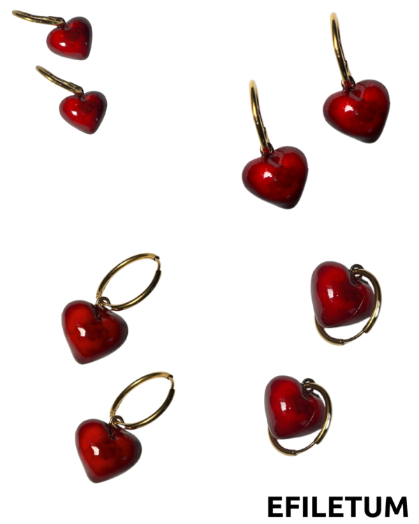 KOLCZYKI CHERRY KÓŁKA